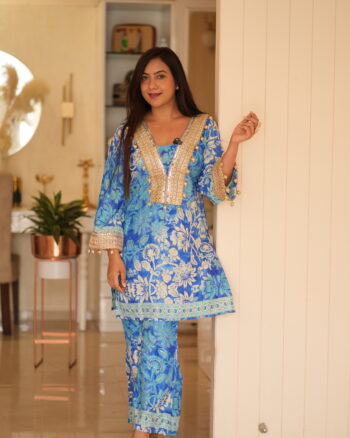 Floral fit Suit