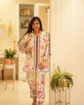Flower travel chic Co-ord set