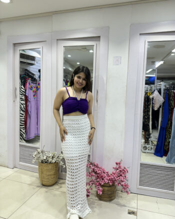 Purple Vacation vibe top