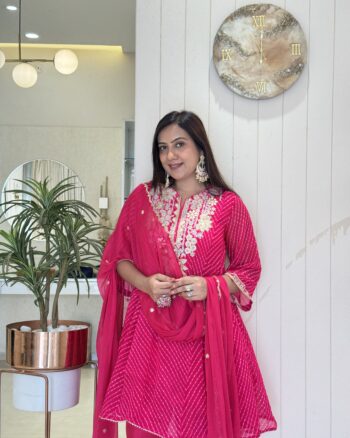 Gulabo Lehariya suit set